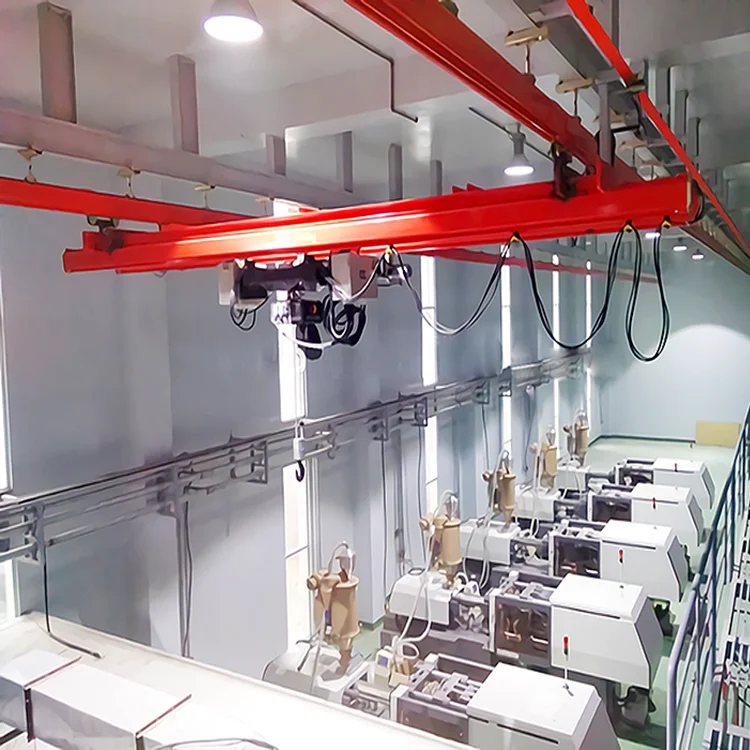 Легкий 250 кг гибкий комбинированный мостовой кран подвесной
