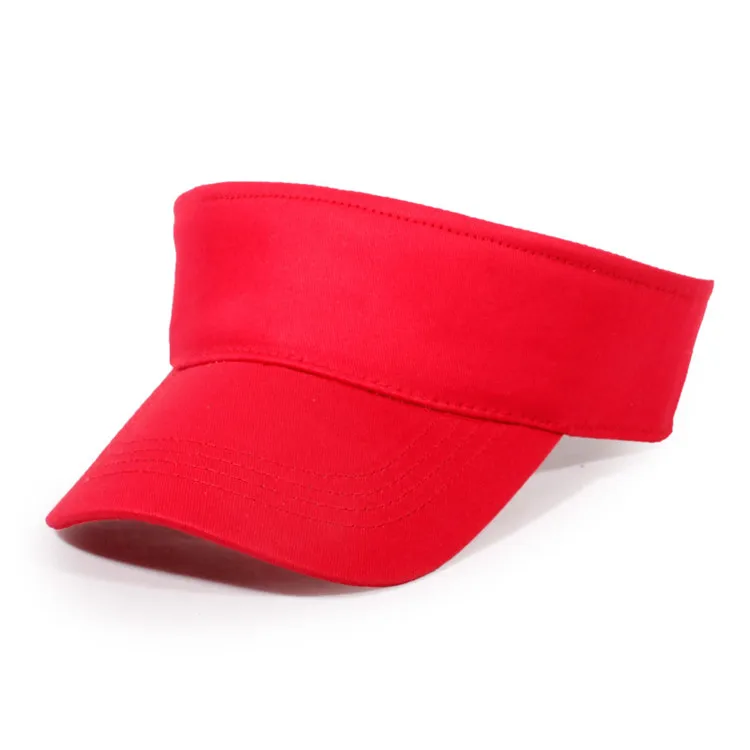 
children 100% cotton twill plain advertising baby kids children sun visor cap hats 