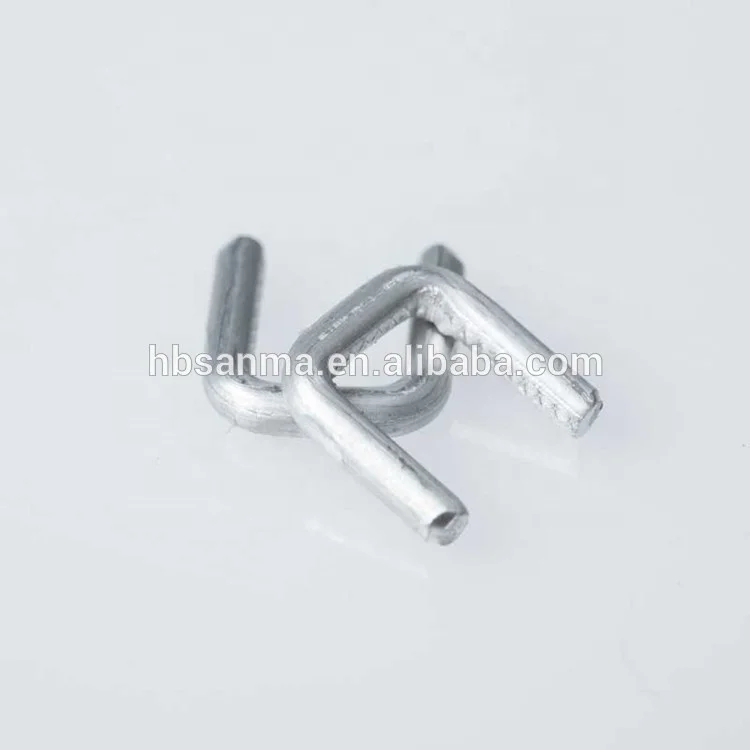 Aluminum Clips For Sausage Casing Heavy Duty Single Clips Food Standard Packing Use Aluminum U Clips