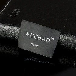 Wholesale fashion damask custom garment woven labels for clothing
