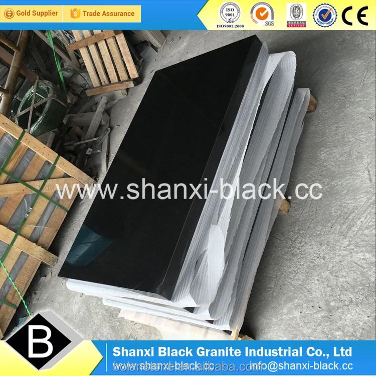 
Natural china shanxi absolute black granite stone factory tombstone memorial for Georgian Georgia style monuments 