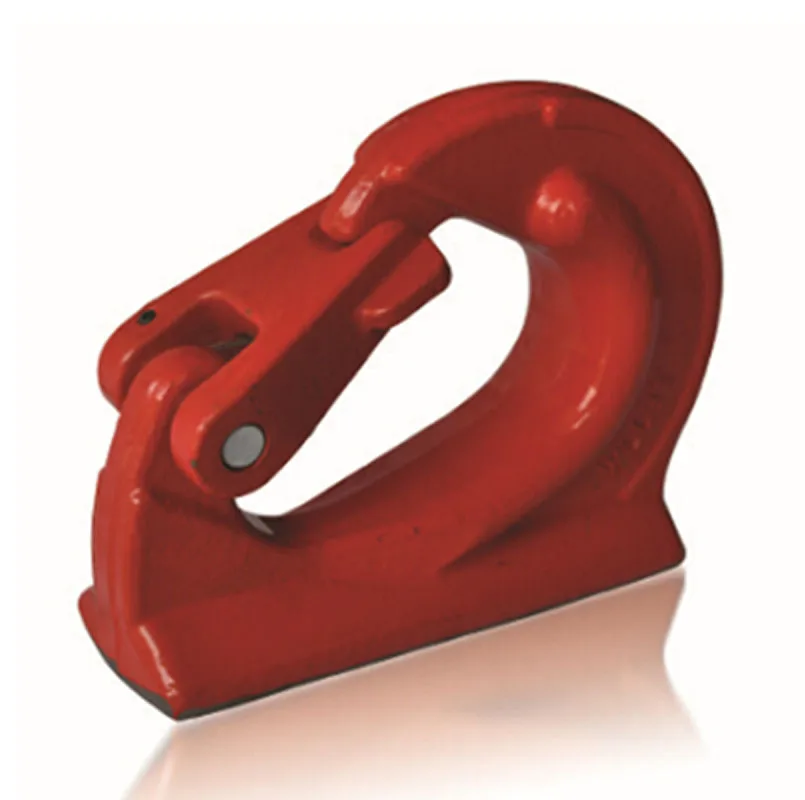alloy steel Weld On Excavator Hook is Safety Hook Weld On Chain