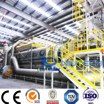Niutech Fully Automatic Waste Plastic Recycling Pyrolysis Plant