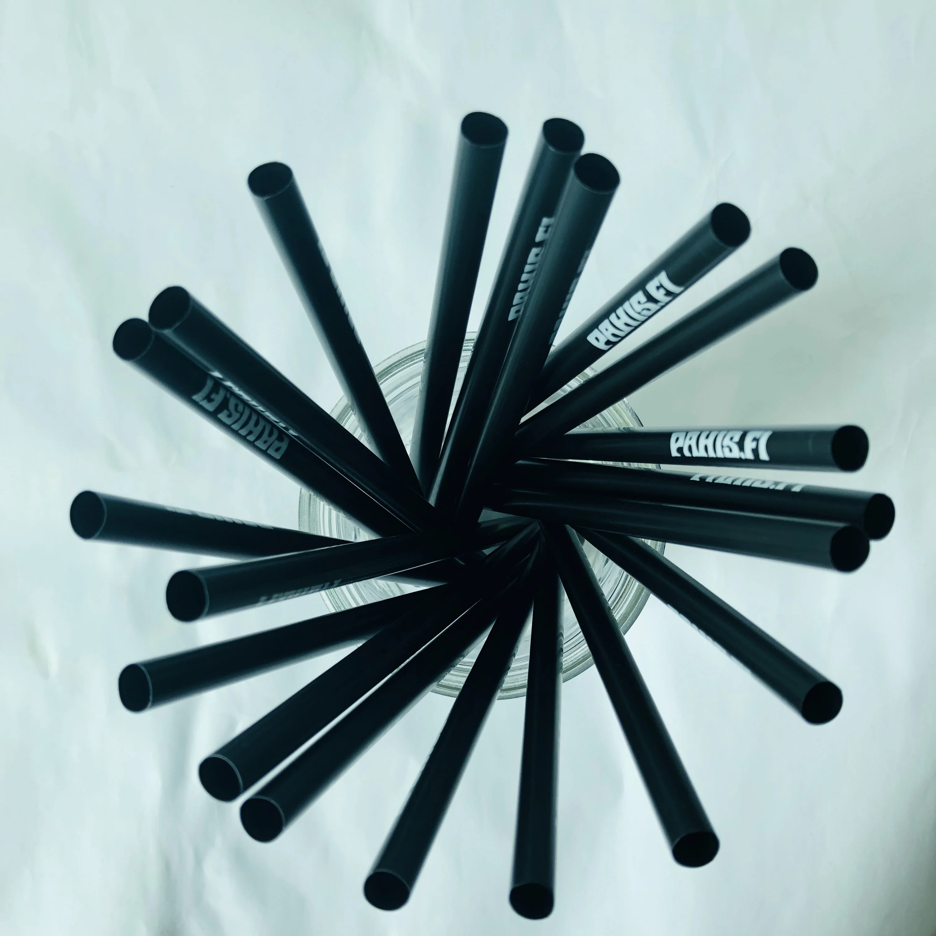 100 шт Черный одноразовые пластиковые питьевые соломинки удлиненные изгиб всасывающая трубка присоски для пивной бар сока