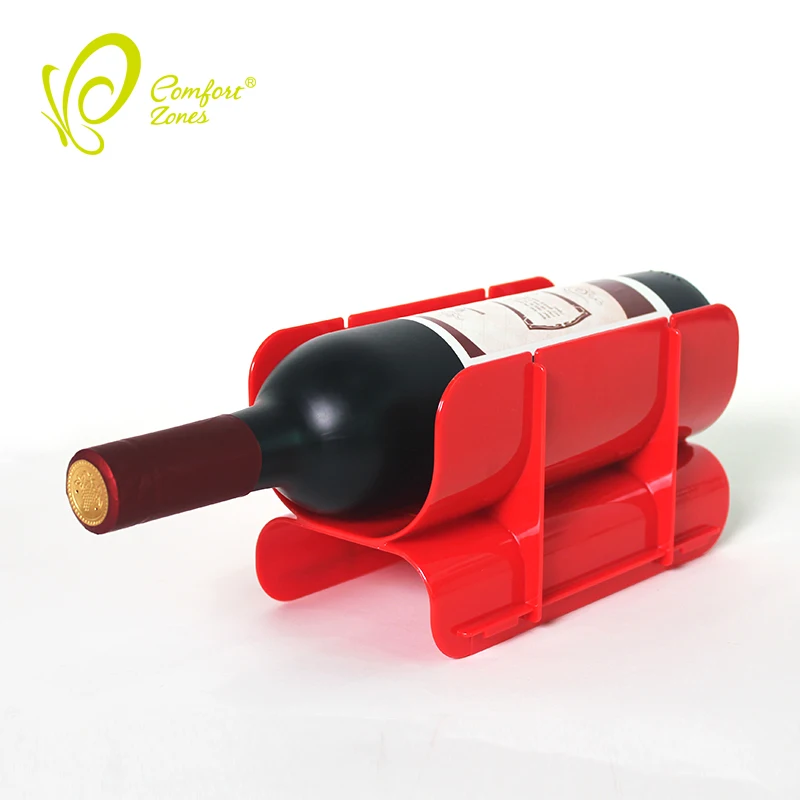 
Customized supplier simple mini wine holder/wine display rack 