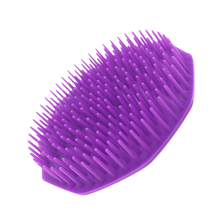 Hair Scalp master Shampoo Massager Brush with finger hole