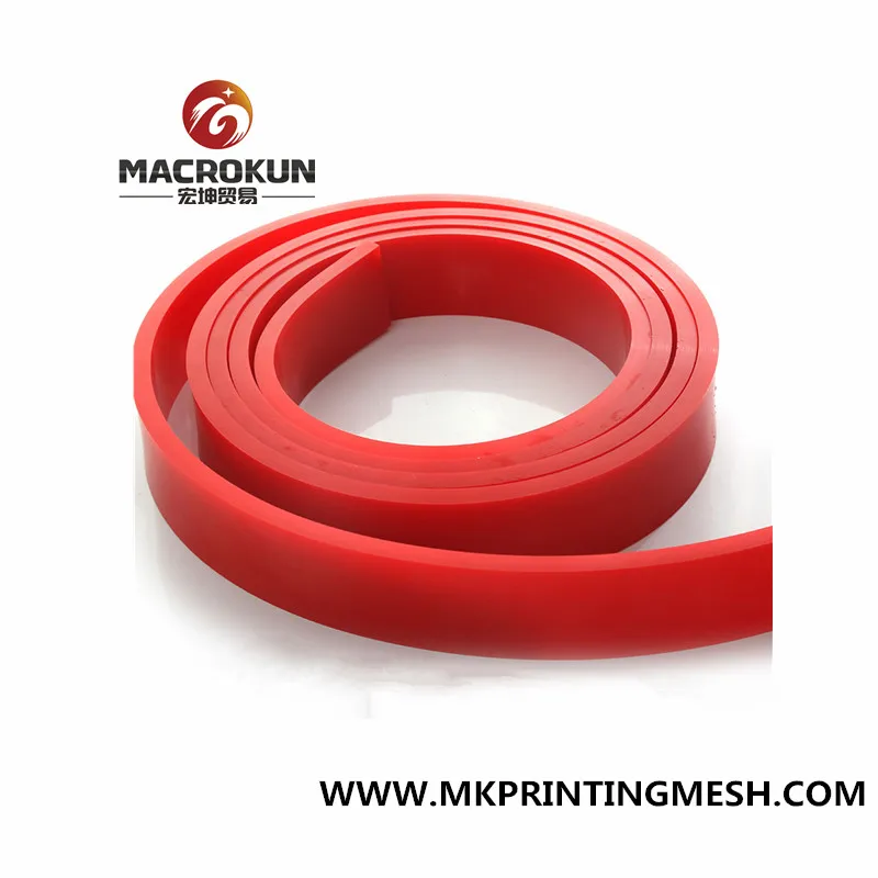 polyurethane PU silk screen squeegee rubber