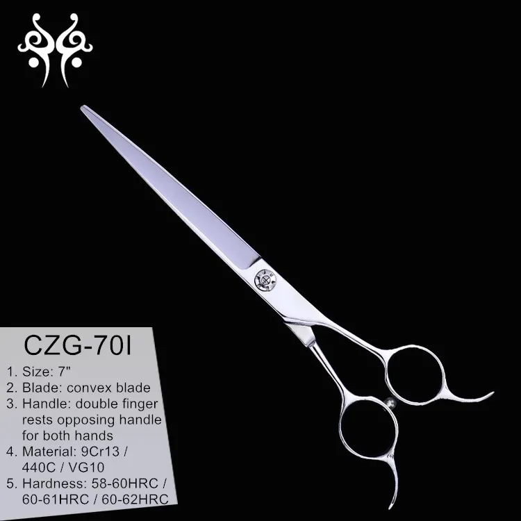 CZG-70I Professional right left hand shears for Dog Grooming