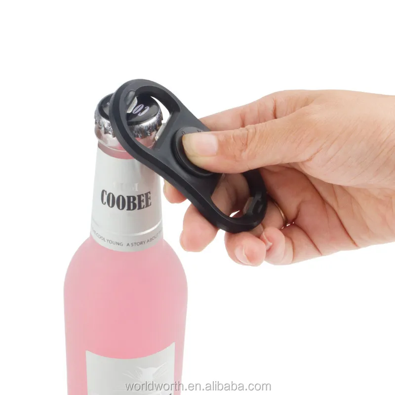 Metal Beer Bottle Opener Promotion Gifts Custom Printing Logo Spinner Bear Opener Finger Toy Fidget Spinner Bottle Opener