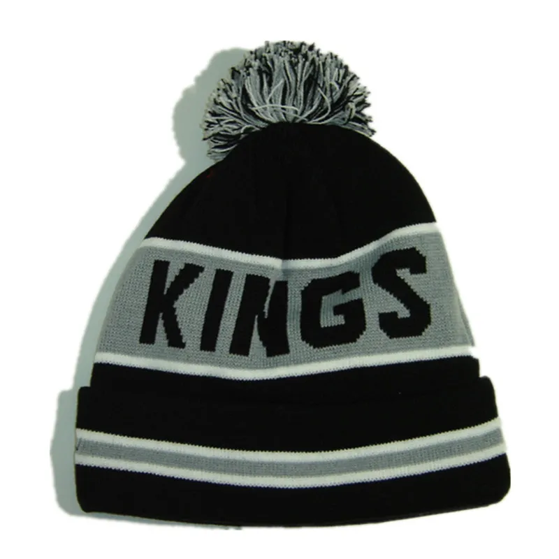 
Cheap Custom 100% Acrylic Knit Men Pom Pom Winter Beanie Hat Jacquard Beanie 