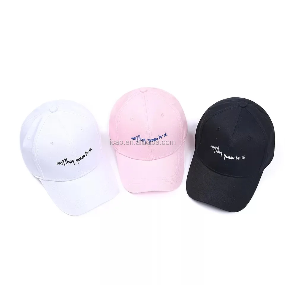 High quality baseball cap, customize your own logo baseball hat