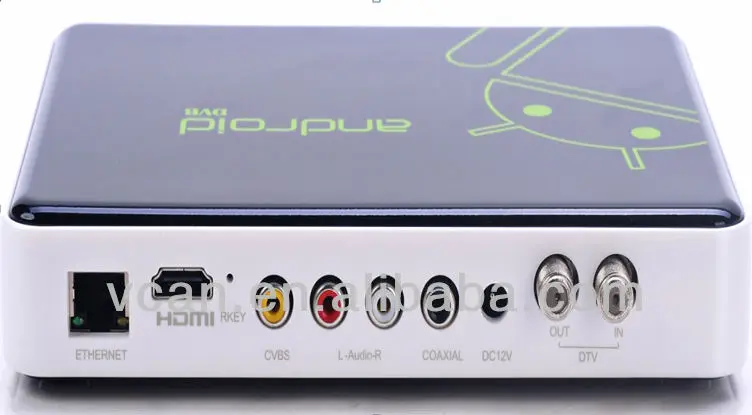 VCAN tv box android 4.0 arm  a9 with DVB-T2/S2 VCAN0662