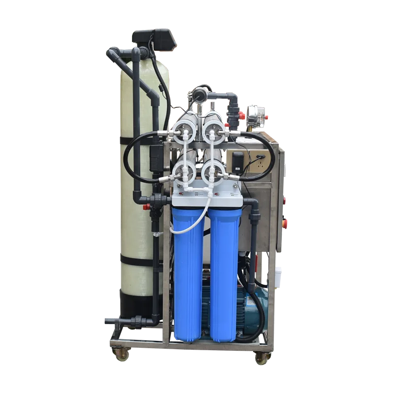 Ro Mini Automatic Seawater Machine Runxin Small Seawater Desalination Plant 1054 FRP 4800LPD SW-2540 CE Certificate SUS304