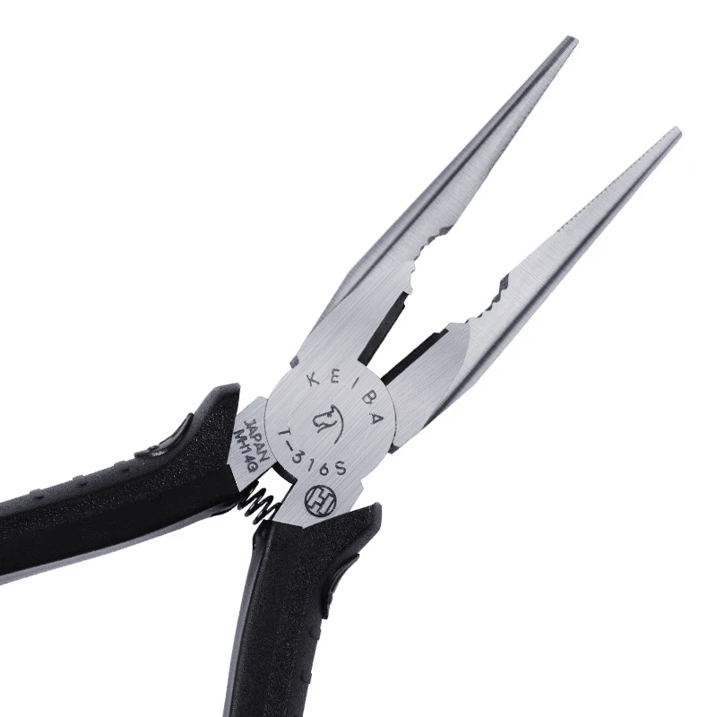 KEIBA T-316s T-346s Рыбалка длинноносые плоскогубцы/плоскогубцы ручной инструмент