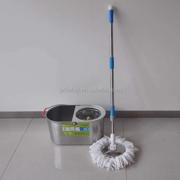 TBT02 Stainless steel mop bucket Rotation bucket
