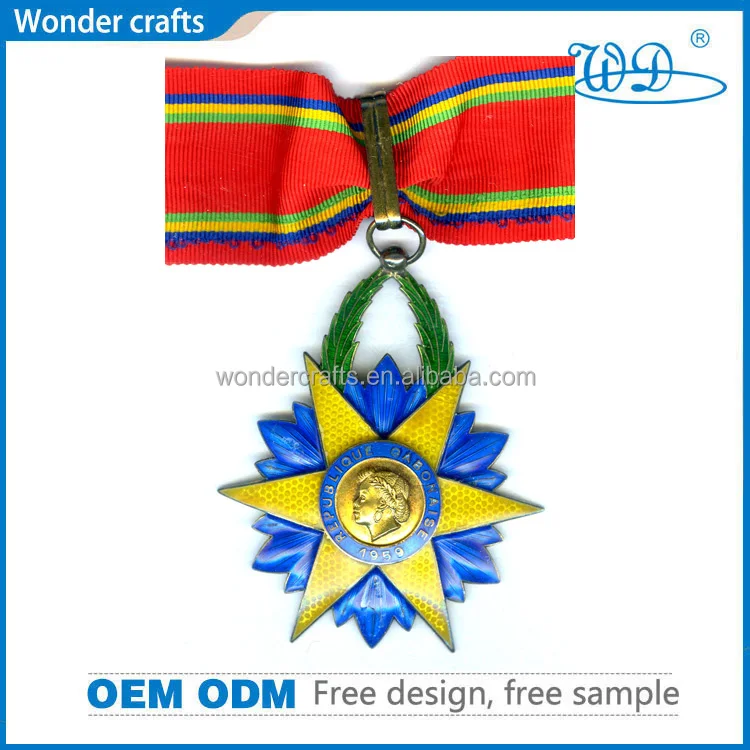 custom commemorative polished laser engraving antique gold bronze double plating iron brass zinc alloy nato medal with ribbon
