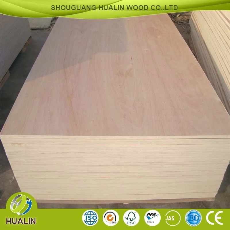 18mm Pine veneer  plywood used for furniture