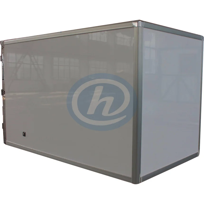 Fiberglass flooring and wainscoting panels for refrigerated storage