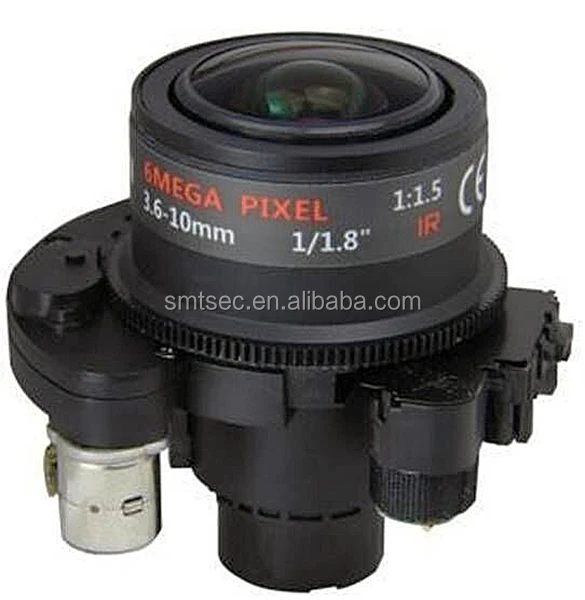 SL-3610MFZ6-IR моторизованный 3,6 ~ 10 мм cctv видеонаблюдение equ F1.4 P-Iris CS ручное крепление 6,0 мегапиксельная видеонаблюдения объектив с ИК-коррекция