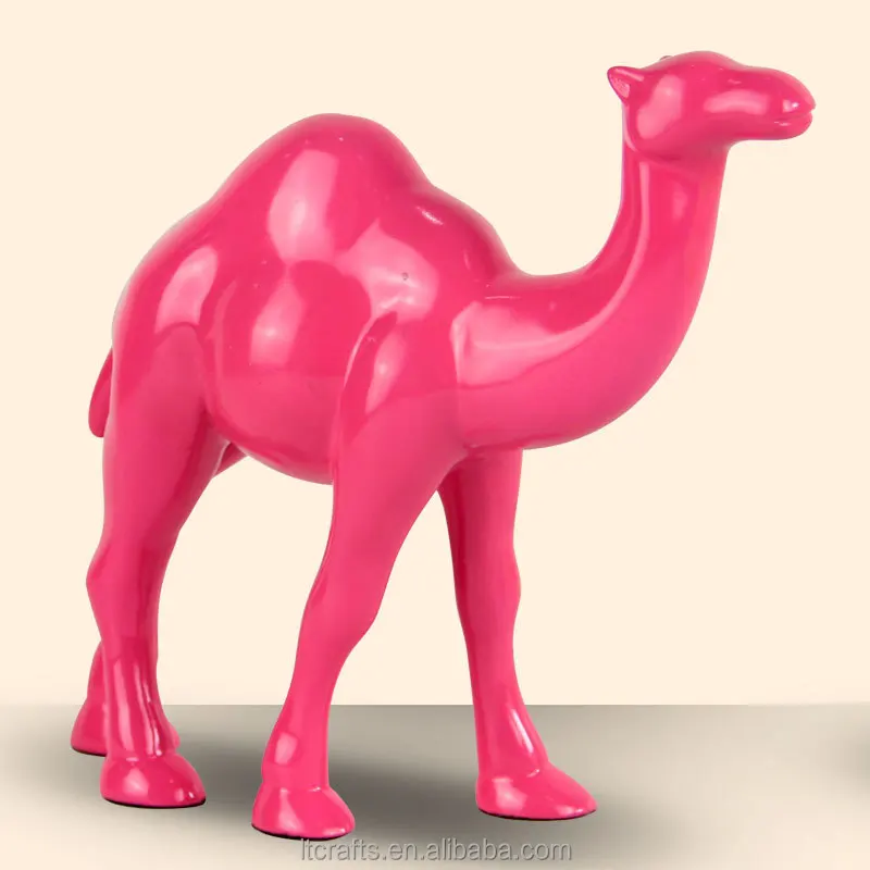 Custom decorative resin small camel figurines
