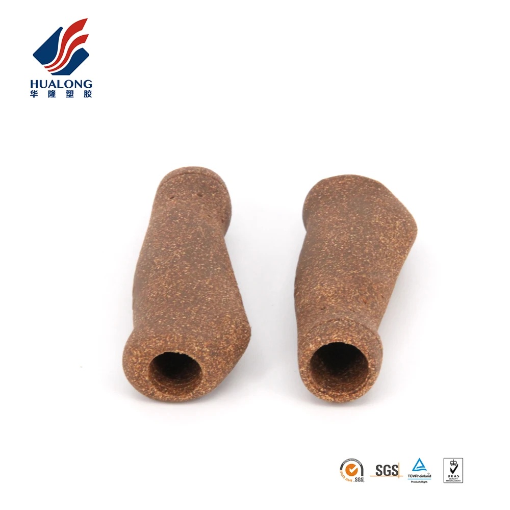 Ningbo HUALONG Bicycle Grip HL-G302 CORK Grips TPR Rubber Material