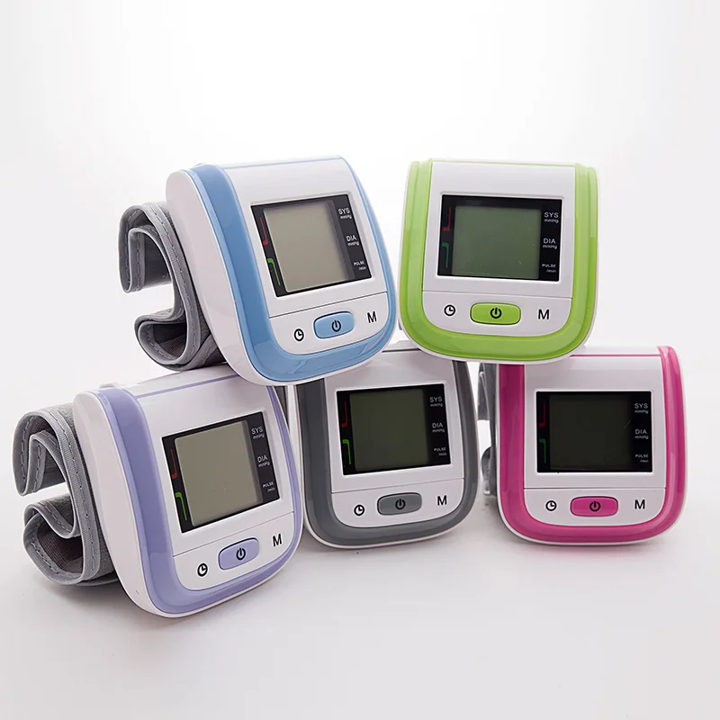 
Health Care Automatic Wrist Blood Pressure Monitor Digital LCD Wrist Cuff Blood Pressure Meter 