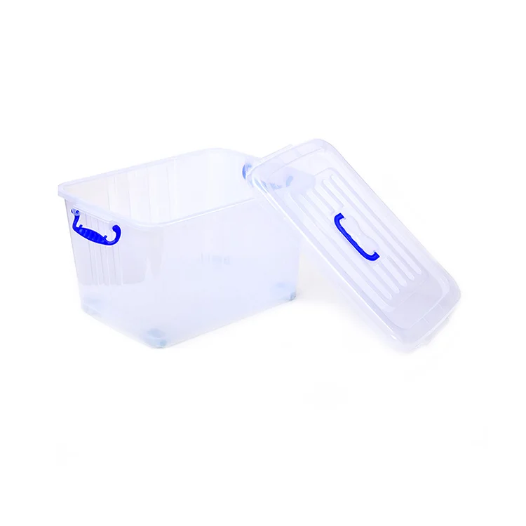 Multi-function PP plastic storage box 5 container 50 liter,empty containers giant size storage