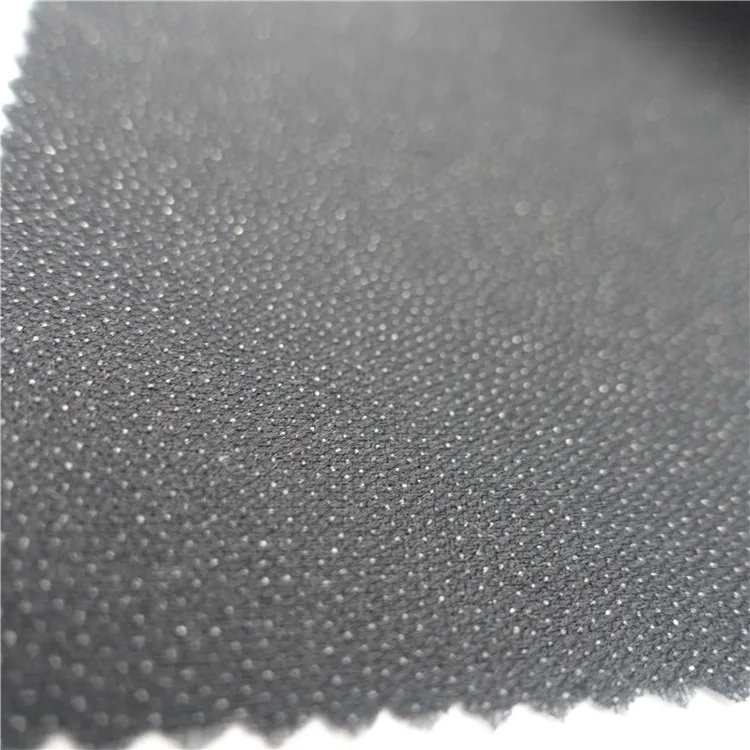 smooth 45 gsm white woven fusing interlining fusible/tailoring materials interlining