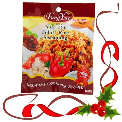 
NEW!! 100G Jollof Rice all purpose Mixed Spices Flavour Powder Barbecue seasoning Wholesale seasoning product 