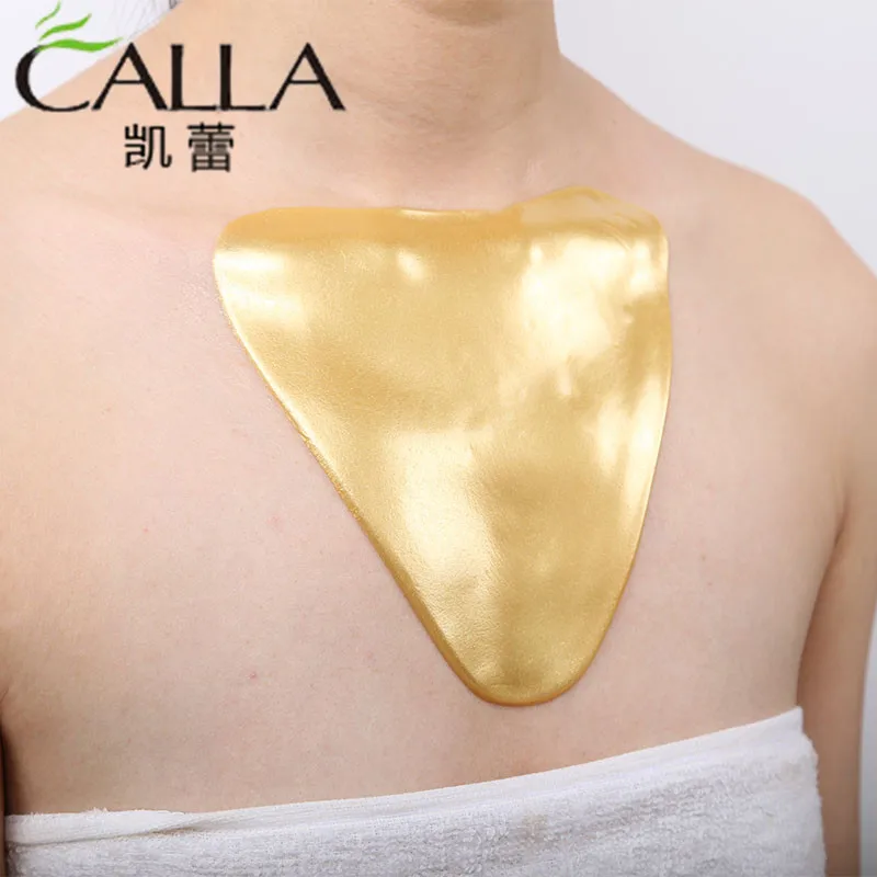 Decollete Anti Remove Golden Chest Wrinkle Pad