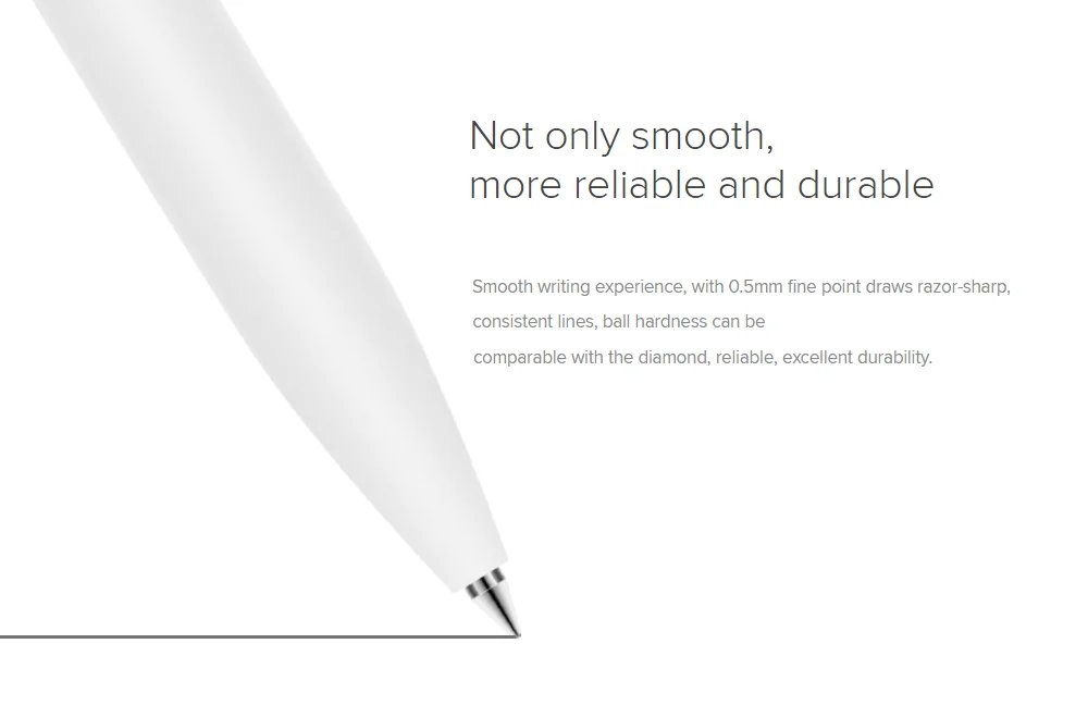 
Xiaomi Mi Roller Pen Original Mijia Signature Pen Rotation Design Mi Rollerball Sign Pen Avavilable In Customized Logo Printing 