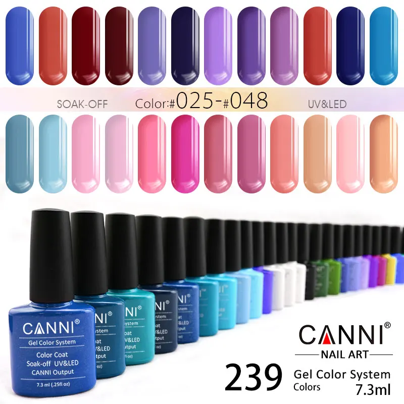 Оптовая продажа Гель лак для ногтей canni 240 цветов УФ светодиодный здоровый дышащий удаляемый замачиванием лак рисования эмалевое покрытие <em><strong># 30917J разных