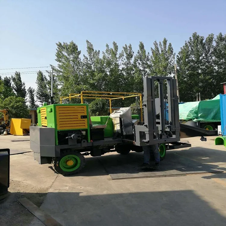 High quality kerb slip  forming machine paver kerb slide molding machine