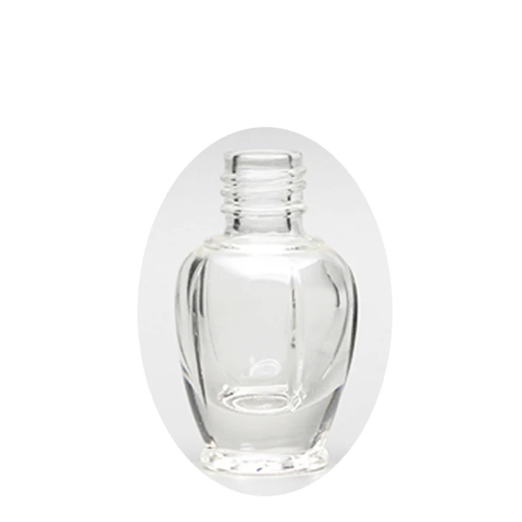 nail polish glass bottle 6ml FD0164 custom nail polish bottle with brush cap OEM private logo nail polish glass bottle