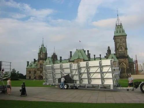 Removable aluminum alloy bleachers sports platform portable grandstand for rent