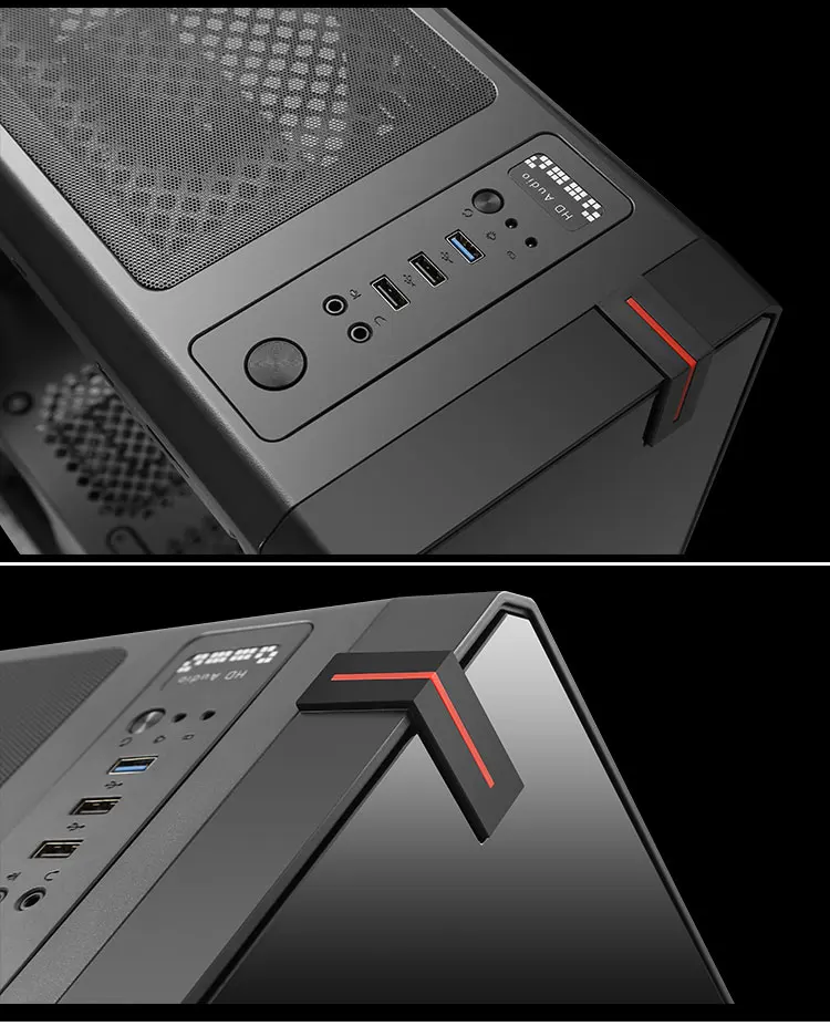 2021 Hot Selling Computer Case OEM Cheap ATX PC Game Case