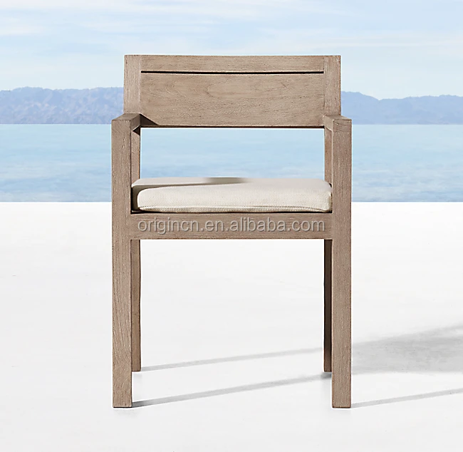 Economical Leisure Outdoor Hotel Patio Garden Furniture Dining Wooden Teak Chairs Tables