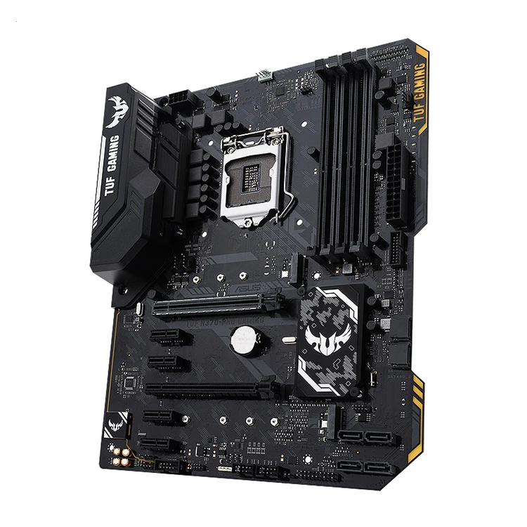ASUS TUF H370-PRO GAMING Used Motherboard with Intel Socket 1151 for 9th / 8th Generation Pentium/Celeron Processors
