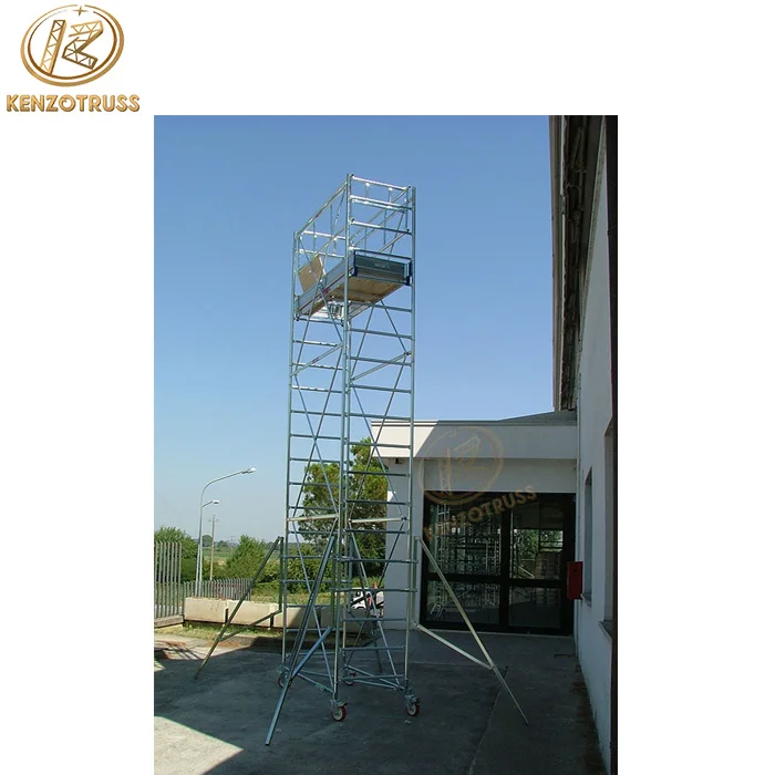 Aluminum Alloy Scaffolding Material Mobile Multifunctional Portable Scaffolding TUV Certificated