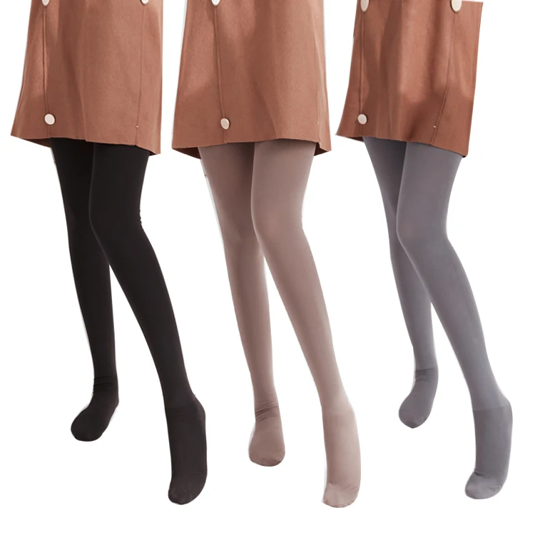 Wholesale Fashion Fleece Winter Warm Workout Slim Tights For Women