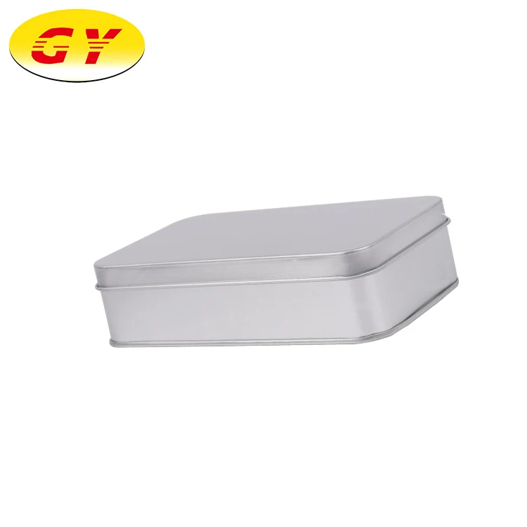 
Food grade packaging container tin can metal cake tin 