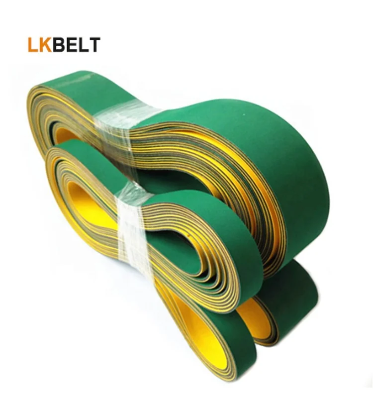 Nylon flat tangential belt adjustable running textile machine drive transmission flat belt