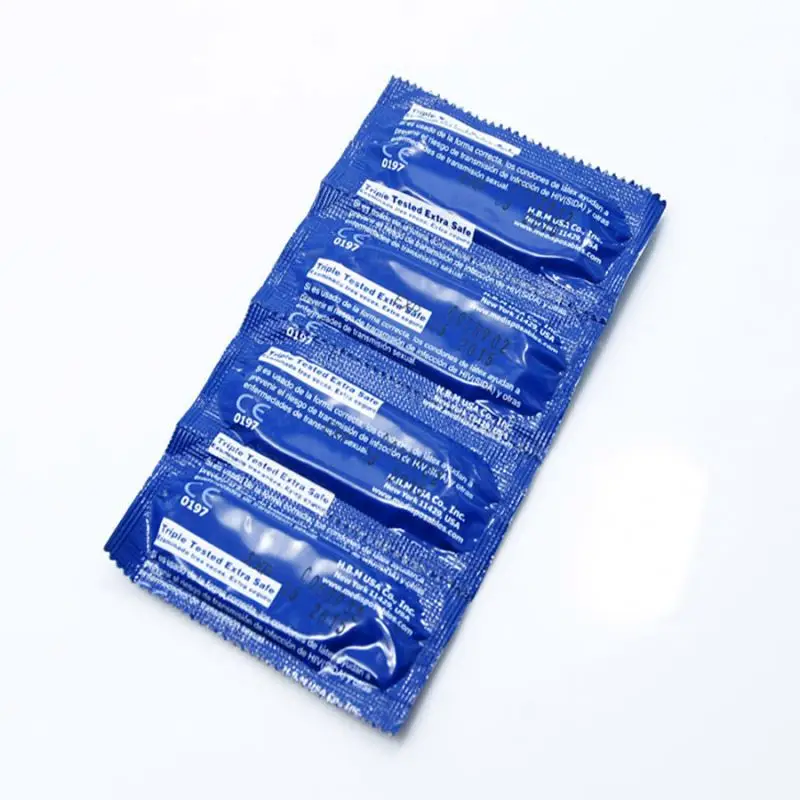 Condom Big dotted penis extension condoms in tin box with private logo