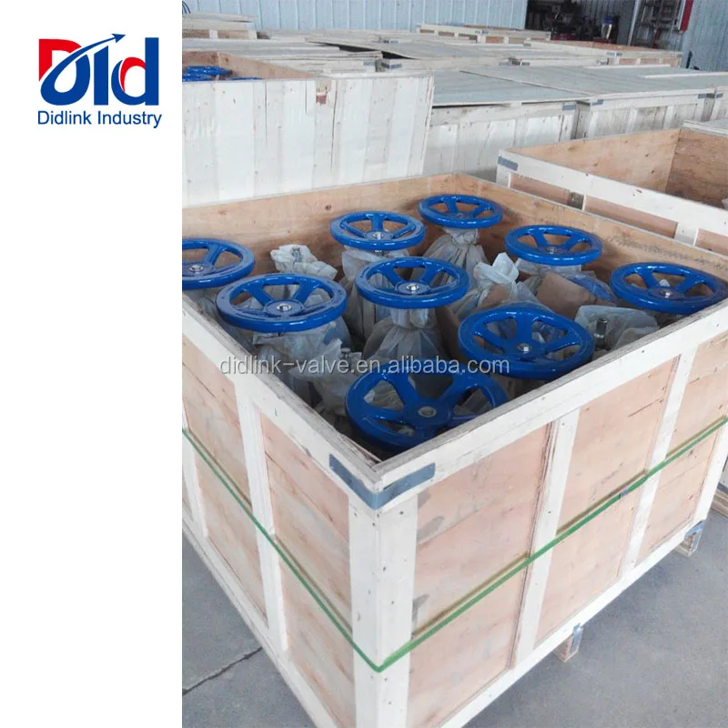 Cast Iron DN700 PN16 QT450 Soft Sealing Cuniform Double Disc Resilient Seat Gate Valve