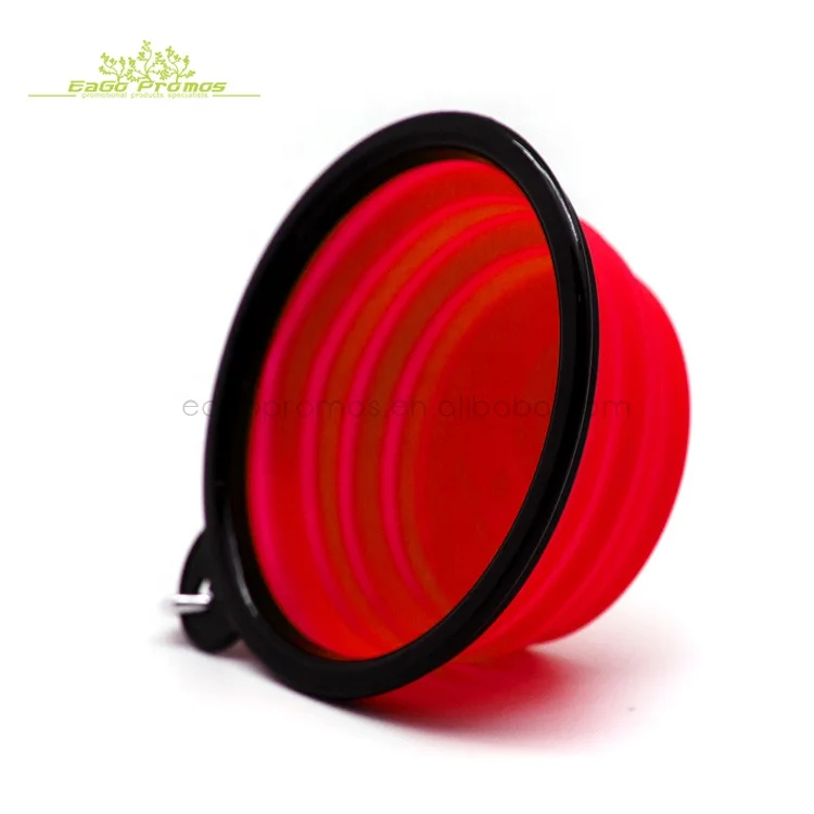 2022 2023 Popular wholesale high quality custom collapsible silicone pet bowl with plastic loop