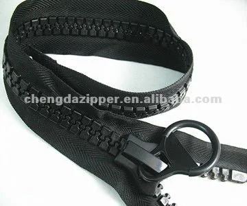 two way open end plastic zipper 2way zipper