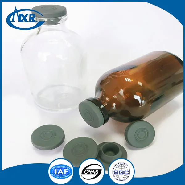 
Medical vials rubber stopper for infusion 