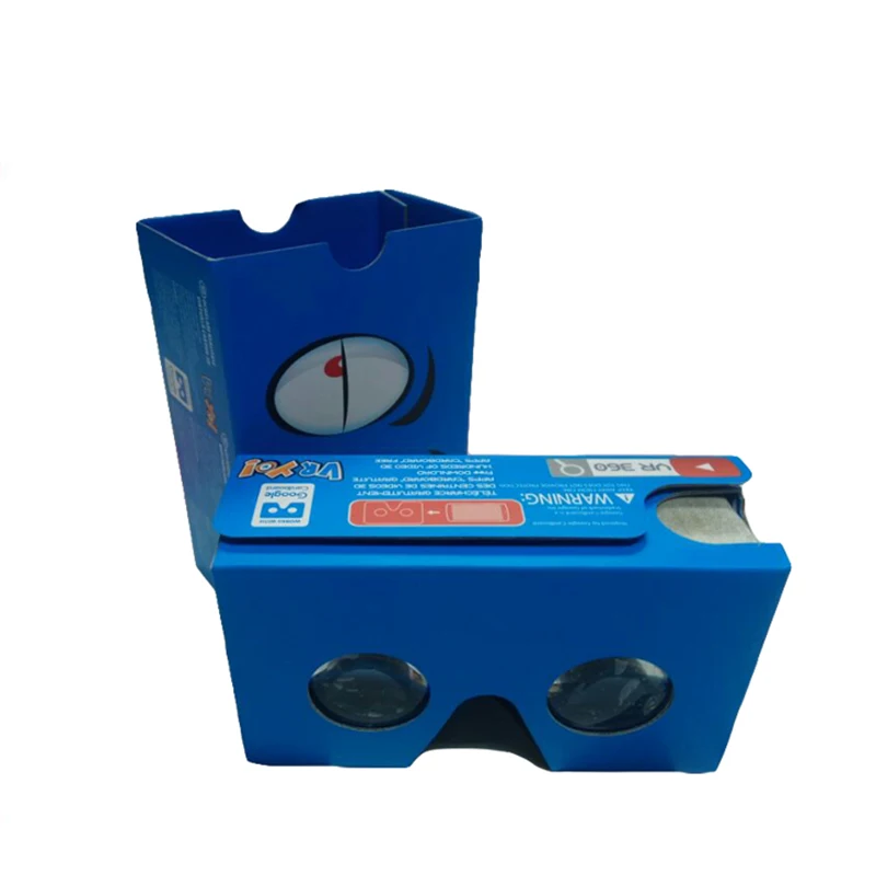 Smartphone VR Cardboard Glasses Fun Virtual Reality Cardboard VR 3D Glasses For 6 Inch
