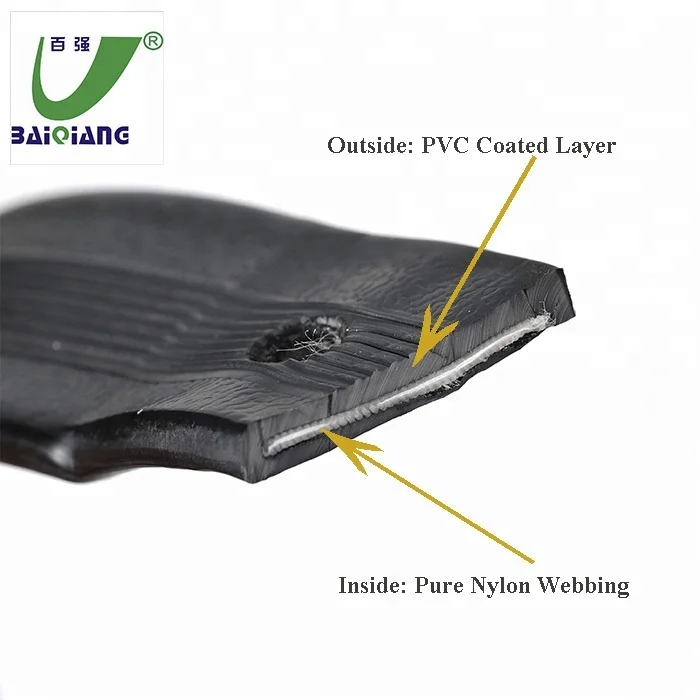 Hot Sale Factory Price Advertising PVC Coated Nylon Webbing Black Bus Grab Handle Strap for Buses