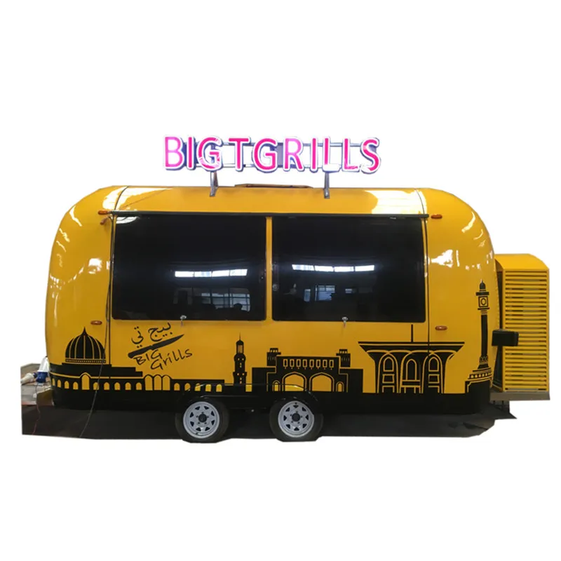 mobile coffee cart food trailer food truck